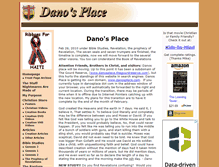 Tablet Screenshot of danosplace.thegourdreserve.com